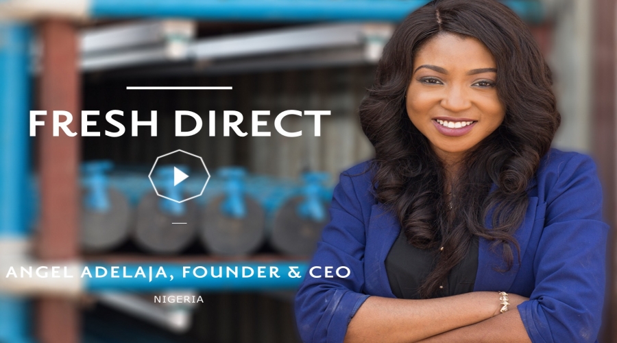 Angel Adelaja, PDG de «Fresh Direct» et pionnière de l’agriculture urbaine en Afrique